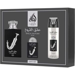 Lattafa Pride Ishq Al Shuyukh Silver ajándékszett unisex 1 db kép