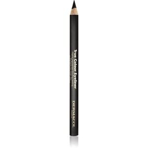 Dermacol True Colour Eyeliner tartós szemceruza árnyalat 01 Black 4 g kép