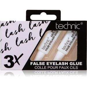Technic Cosmetics False Eyelash Glue műszempilla ragasztó 3x1 ml kép