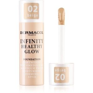 Dermacol Infinity Healthy Glow folyékony make-up SPF 10 árnyalat 02 Beige 20 g kép