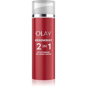 Olay Regenerist 2 in 1 Day Cream & Serum feszesítő nappali krém és szérum a ráncok ellen 2 az 1-ben 50 ml kép