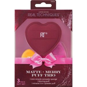 Real Techniques Matte + Merry Puff Trio applikátor szett kép