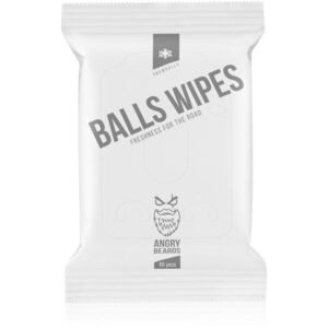 Angry Beards SnowBalls BallsWipes papírtörlők az intim higiéniához 15 db kép
