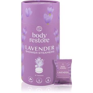 Body Restore Lavender Shower Steamers zuhanytabletták levendula illatú 6 db kép