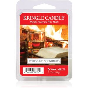 Kringle Candle Whiskey & Embers illatos viasz aromalámpába 64 g kép