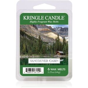 Kringle Candle Vancouver Cabin 6 Wax Melts illatgyertya 64 g kép