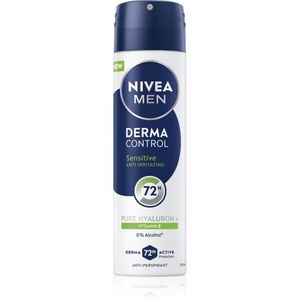 NIVEA MEN Derma Control Sensitive izzadásgátló spray az érzékeny bőrre 150 ml kép