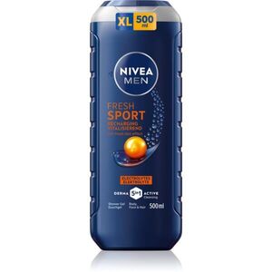 NIVEA MEN Fresh Sport tusfürdő gél ásványi anyagokkal uraknak 500 ml kép