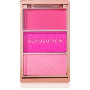 Revolution Blush Icon Palette arcpirosító paletta árnyalat Hot Pink Flag 9.8 g kép