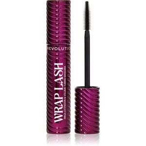 Revolution Wrap Lash Tubing hosszabbító, göndörítő és dúsító szempillaspirál árnyalat Burgundy 8.5 ml kép