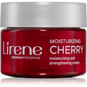 Lirene Hydration & Nourishment Moisturizing Cherry gyengéd bőrfrissítő hidratáló krém cseresznyével és citrommal 50 ml kép