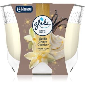 GLADE Vanilla Cream Cookies illatgyertya 204 g kép