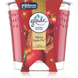 GLADE Warm Apple Pie illatgyertya 112 g kép