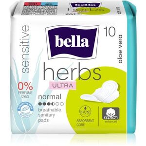 BELLA Herbs Ultra Normal egészségügyi betétek Aloe Vera 10 db kép