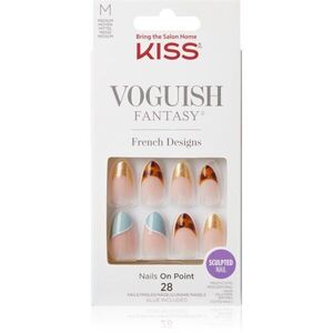 KISS Voguish Fantasy Magnifique műköröm közepes Charmante 28 db kép