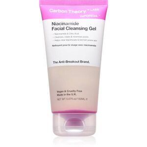 Carbon Theory Vaporeize Niacinamide Cleansing Gel mélyen tisztító gél niacinamiddal 150 ml kép