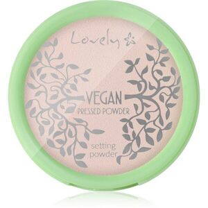 Lovely Vegan Pressed Powder Átlátszó kompakt powder 8 g kép