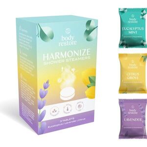 Body Restore Harmonize Shower Steamers zuhanytabletták mix 3 db kép