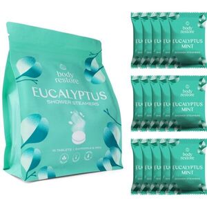 Body Restore Eucalyptus & Mint Shower Steamers zuhanytabletták 15 db kép