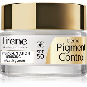 Lirene Derma Pigment Control Cream SPF 50 élénkítő hidratáló krém a pigment foltok ellen SPF 50 50 ml kép