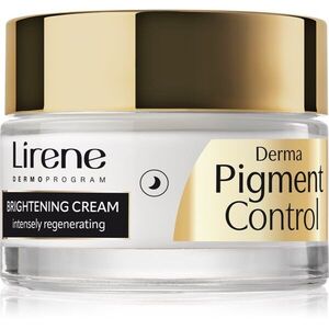 Lirene Derma Pigment Control Brightening Night Cream élénkítő éjszakai krém a hiperpigmentációs bőrre 50 ml kép