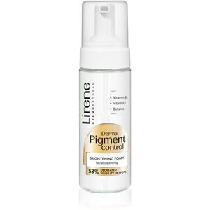 Lirene Derma Pigment Control Brightening Foam bőrvilágosító tisztító hab a hiperpigmentációs bőrre 150 ml kép