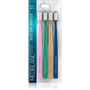 MEDIBLANC Toothbrush Silk fogkefe puha sörtékkel 4 db kép