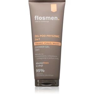 FlosLek Laboratorium FlosMen tusfürdő gél 3 az 1-ben uraknak 225 ml kép