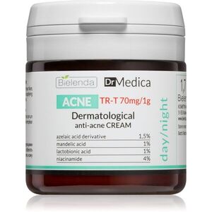 Bielenda Dr Medica Acne bőrkrém az aknéra hajlamos zsíros bőrre 50 ml kép