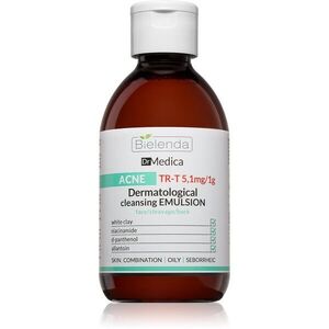 Bielenda Dr Medica Acne bőrgyógyászati tisztító emulzió az aknéra hajlamos zsíros bőrre 250 ml kép