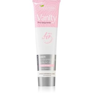 Bielenda Vanity Pro Express szőrtelenítő krém a kar a hónalj és az ágyék szőrtelenítésére az érzékeny bőrre Pink Aloe 75 ml kép
