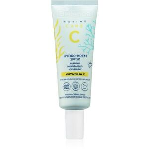 Bielenda C Marine Care Hydro-cream deeply moisturizing and protective SPF 50 hidratáló és védő krém C vitamin SPF 50 40 ml kép