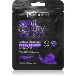 Bielenda Snail Beauty Secrets hidratáló gézmaszk a száraz és irritált bőrre 1 db kép