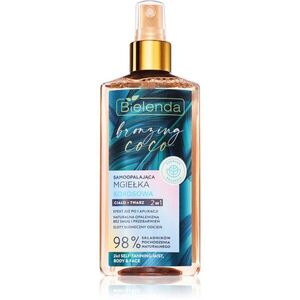 Bielenda Bronzing Coco önbarnító permet arcra és testre 150 ml kép