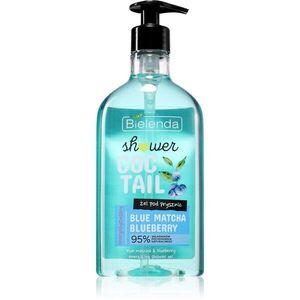 Bielenda Shower Coctail Blue Matcha + Blueberry energizáló tusfürdő gél antioxidáns hatású 400 ml kép