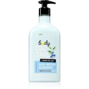Bielenda Body Coctail Blue Matcha + Blueberry regeneráló testápoló tej a táplálásért és hidratálásért 400 ml kép
