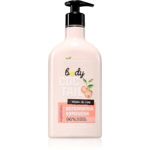 Bielenda Body Coctail Peach + Kombucha hidratáló testápoló tej revitalizáló hatású 400 ml kép