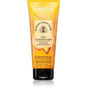 Bielenda Manuka Honey hidratáló tisztító hab a nagyon száraz és érzékeny bőrre 175 g kép