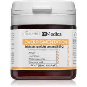 Bielenda Dr Medica Overpigmentation élénkítő éjszakai krém a hiperpigmentációs bőrre 50 ml kép