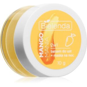 Bielenda Lip Care Lip Balm + Night Mask ajakbalzsam illattal Mango Mania 10 g kép