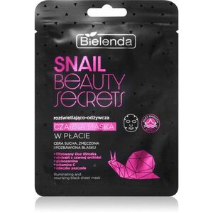 Bielenda Snail Beauty Secrets tápláló gézmaszk fáradt bőrre 1 db kép