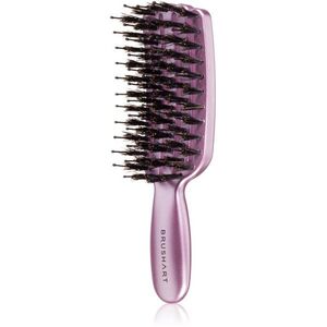 BrushArt Hair Vent blowdry hairbrush with boar bristles hajkefe nejlon- és vaddisznósörtékkel Mini 1 db kép