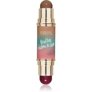 Physicians Formula Butter Glow & Go dupla végű kontur ceruza árnyalat Beach Bum Plum 10 g kép