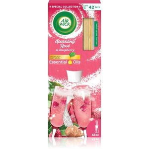 Air Wick Essential Oils Sparkling Rosé & Rasberry Aroma diffúzor töltettel 25 ml kép