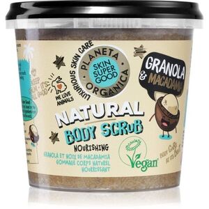 Organic Shop Skin Super Good Granola & Macadamia tápláló testpeeling 360 ml kép