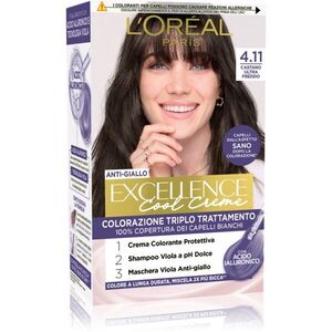 L’Oréal Paris Excellence Cool Creme hajfesték árnyalat 4.11 Ultra Ash Brown 1 db kép