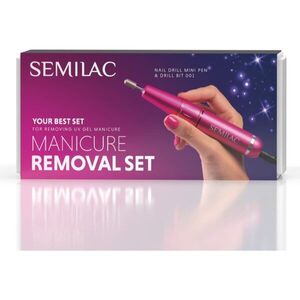 Semilac Set Manicure Removal körömcsiszoló hozzávalókkal kép