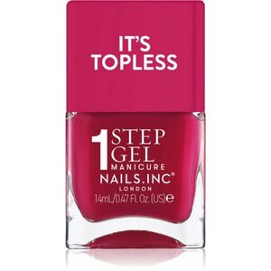 Nails Inc. It’s Topless géles körömlakk a hosszan tartó hatásért árnyalat Kylie 14 ml kép