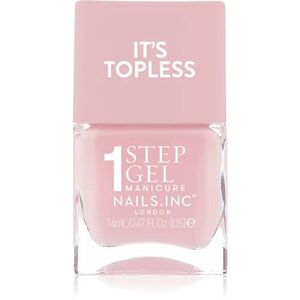 Nails Inc. It’s Topless géles körömlakk a hosszan tartó hatásért árnyalat Florence 14 ml kép