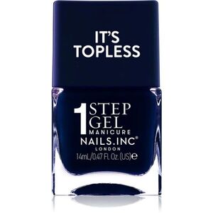 Nails Inc. It’s Topless géles körömlakk a hosszan tartó hatásért árnyalat Whitney 14 ml kép